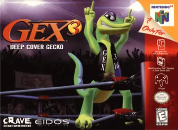 Gex 3 - Deep Cover Gecko (USA) box cover front